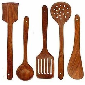 Wooden spoon set of 5